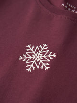 Burgundy Snowflake Bluser fra Name it - 13224952