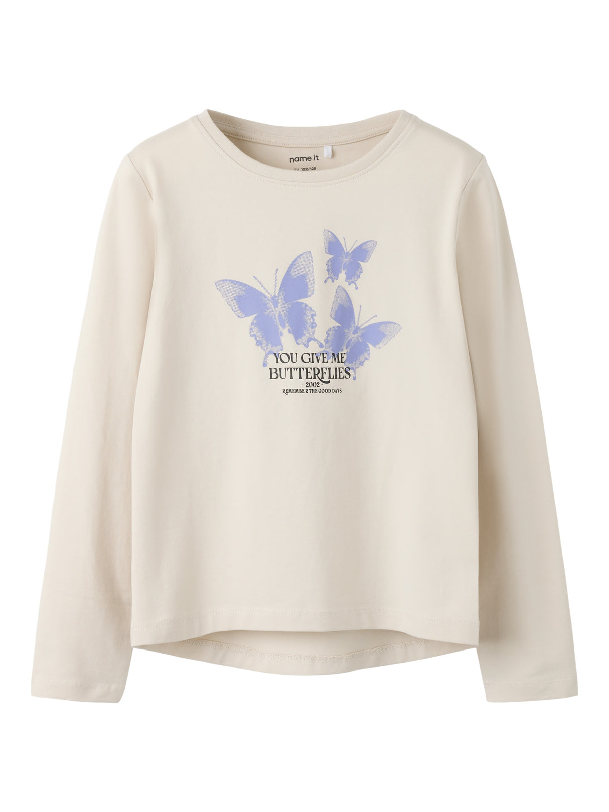 Pumice Stone Dot Butterflies Bluse fra Name it - 13224952