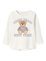 Cloud Dancer Teddy Bear Bluser fra Name it - 13224957