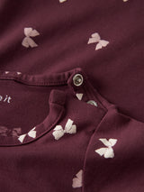 Name it Burgundy Bow Body - 13226054