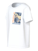 Bright White Tropical Bluse fra Name it - 13227488