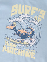 Blue Fog Dino Robot Bluse fra Name it - 13227488