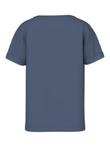 Vintage Indigo Dino Neck Bluse fra Name it - 13227488