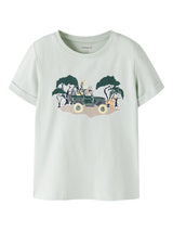 Pale Aqua Drive Bluse fra Name it - 13227488