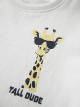 Bright White Giraffe Bluse fra Name it - 13227488