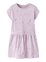Name it Lavender Fog White Florals Short dress - 13228156