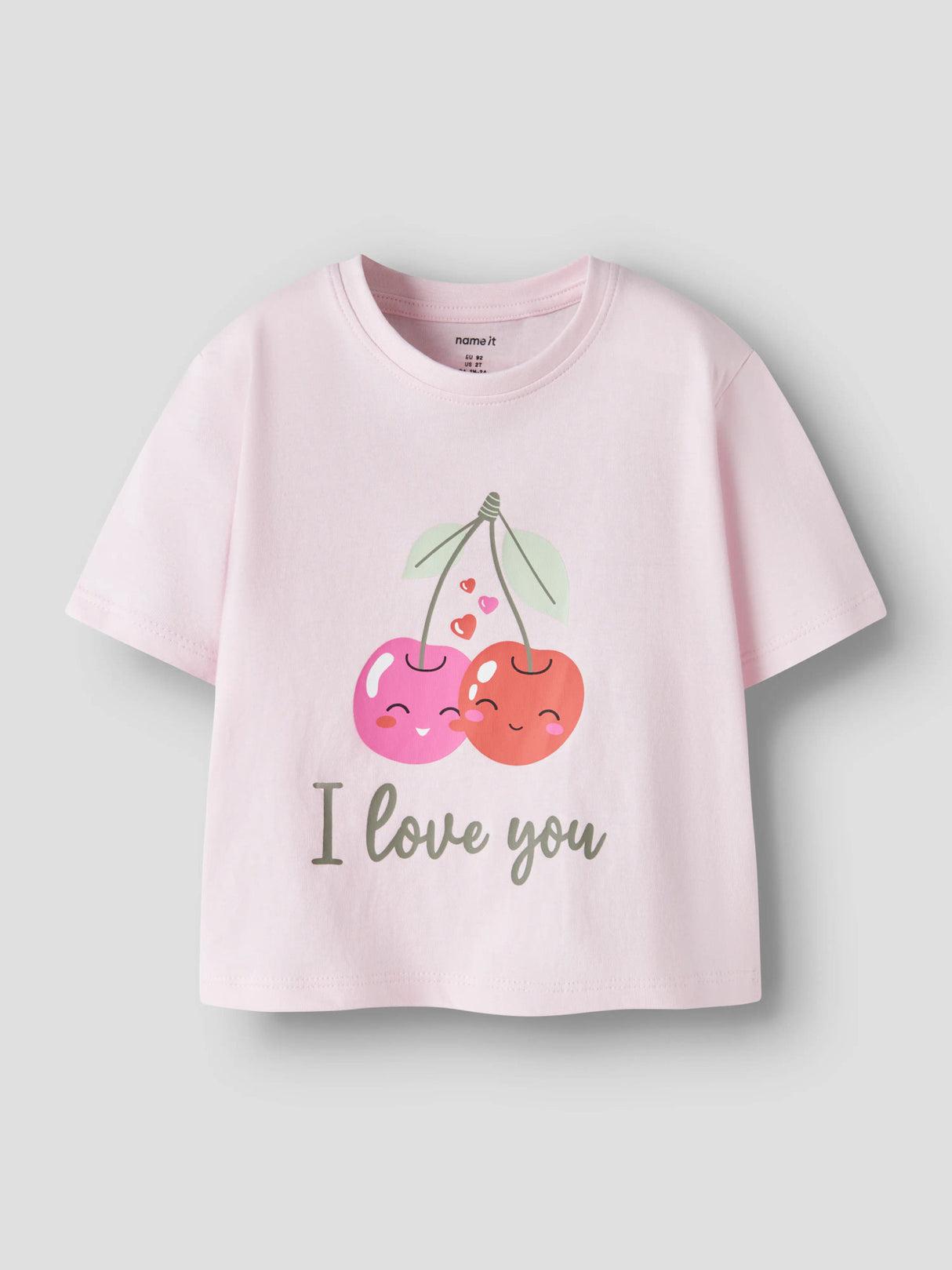 Name it Cradle Pink Cherry Love T-Shirt - 13228157