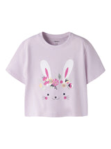 Name it Lavender Fog Bunny T-Shirt - 13228157