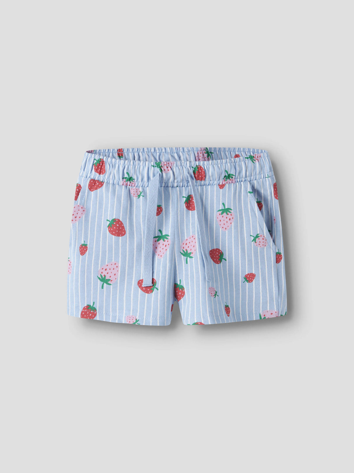 Chambray Blue Strawberry Basket Shorts fra Name it - 13228173