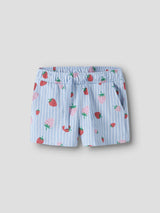 Chambray Blue Strawberry Basket Shorts fra Name it - 13228173
