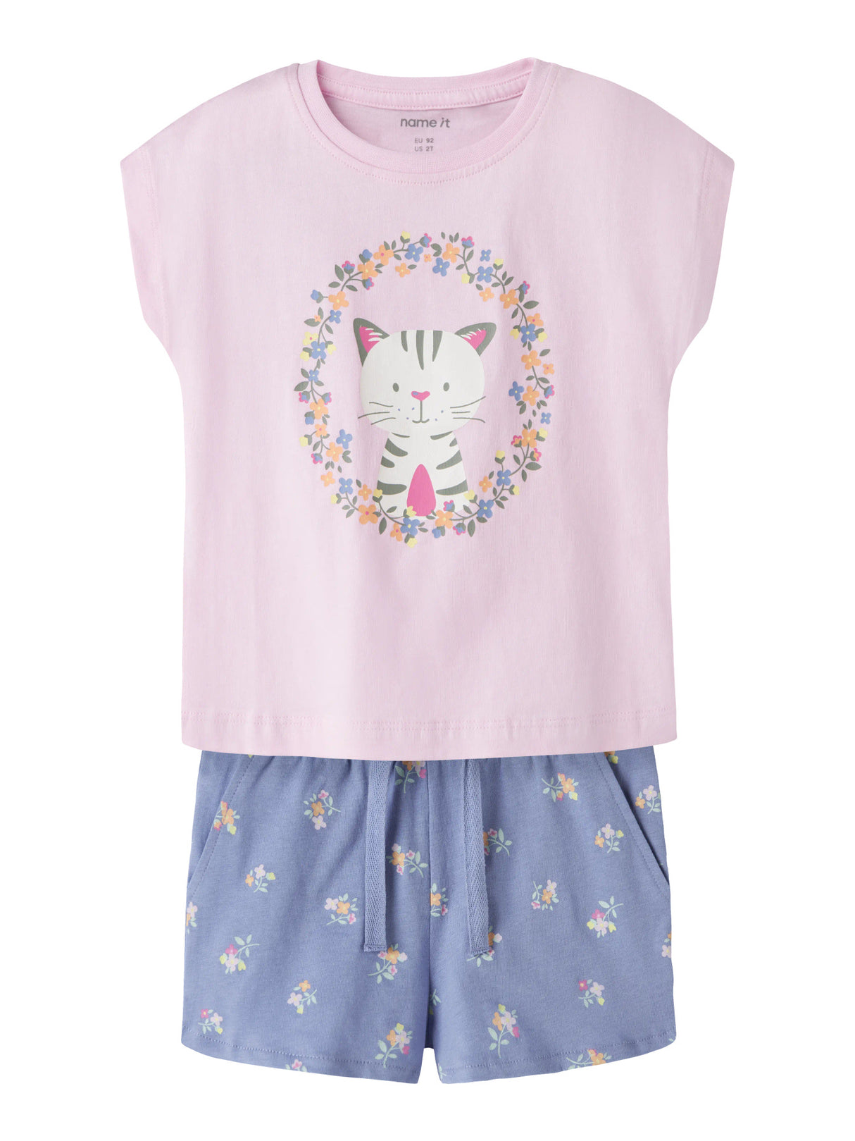 Pirouette Flower Cat Shorts fra Name it - 13228173