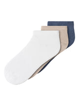 Chateau Gray Vintage Indigo + Bright White Strømper fra Name it - 13228239