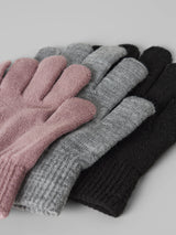 Name it Black GREY WOODROSE Gloves - 13233646