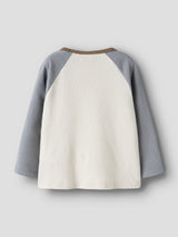 Lil'Atelier Turtledove SEPIA TINT + TRADEWINDS T-Shirt - 13234233