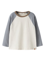 Lil'Atelier Turtledove SEPIA TINT + TRADEWINDS T-Shirt - 13234233