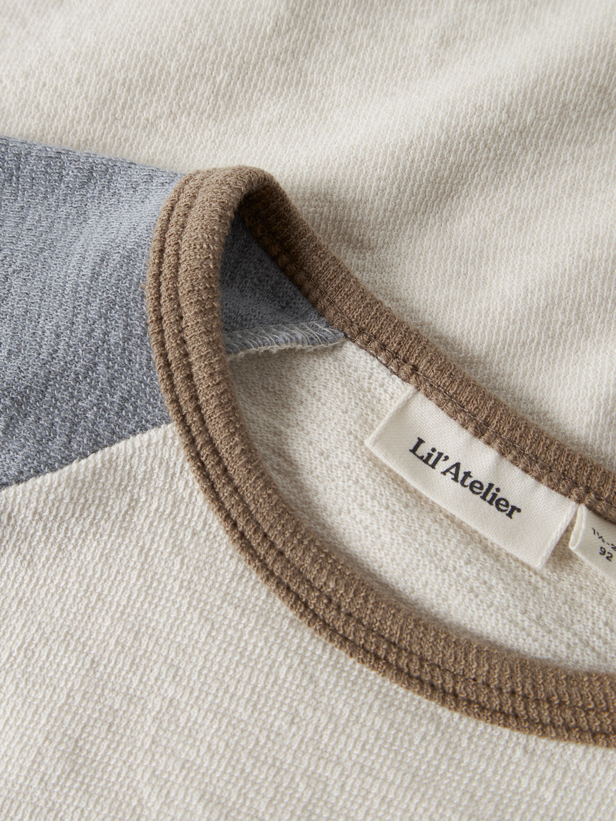 Lil'Atelier Turtledove SEPIA TINT + TRADEWINDS T-Shirt - 13234233