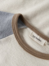 Lil'Atelier Turtledove SEPIA TINT + TRADEWINDS T-Shirt - 13234233