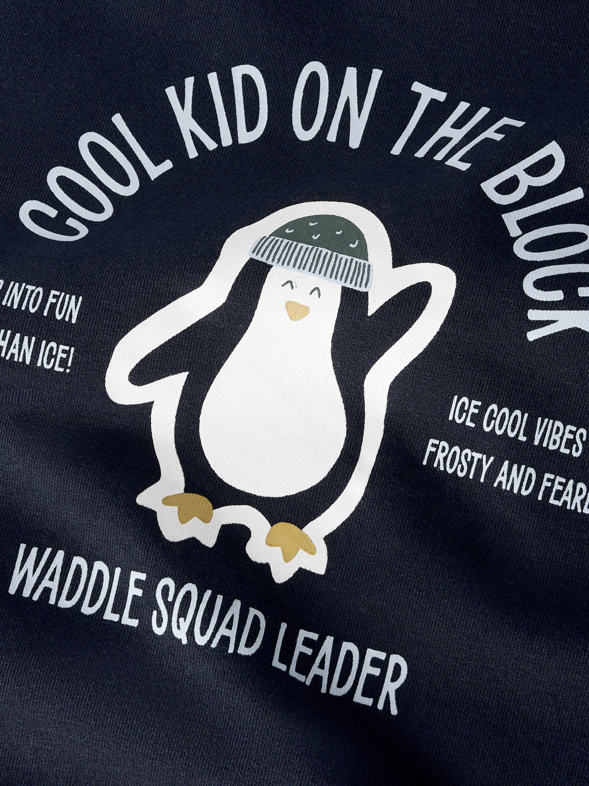 Name it Navy Blazer Penquin Cool Sweatshirt - 13234314