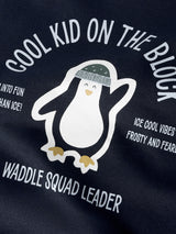 Name it Navy Blazer Penquin Cool Sweatshirt - 13234314