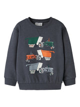 Ombre Blue Tractors Sweatshirt fra Name it - 13234338