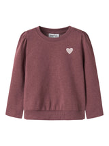 Wild Ginger Heart Embroidery Sweatshirt fra Name it - 13234373