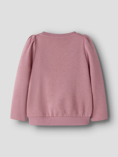 Lilas Heart Embroidery Sweatshirt fra Name it - 13234373