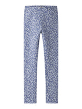 Blue Ice Floral Sketch Leggings fra Name it - 13234425