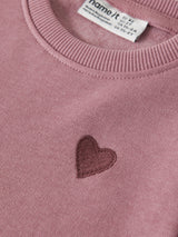 Lilas Heart Embroidery Kjole fra Name it - 13234442