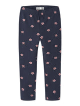 Navy Blazer White Flower Leggings fra Name it - 13234445