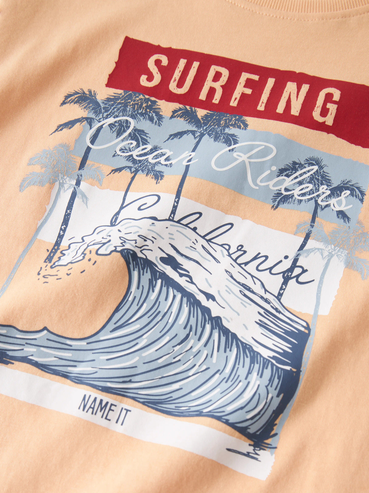 Peach Fuzz Surfing Bluse fra Name it - 13234714