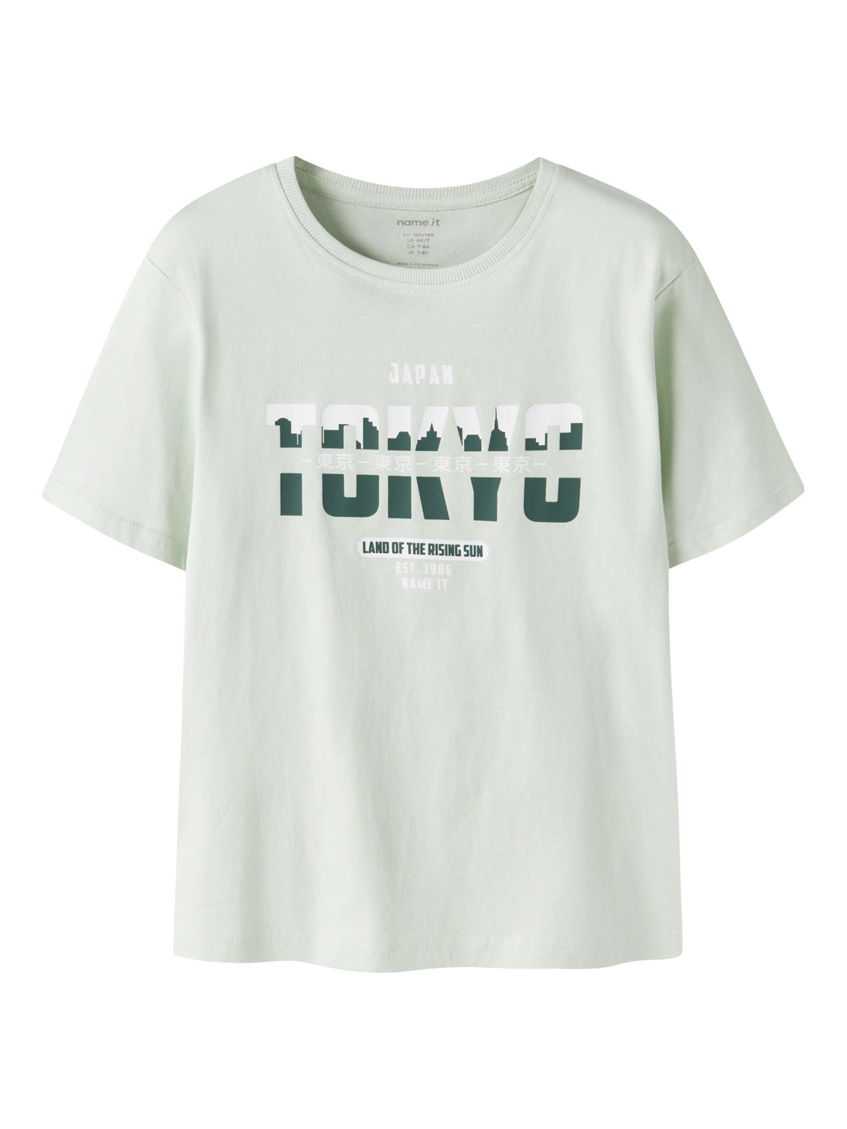 Pale Aqua Tokyo Bluse fra Name it - 13234714