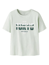Pale Aqua Tokyo Bluse fra Name it - 13234714