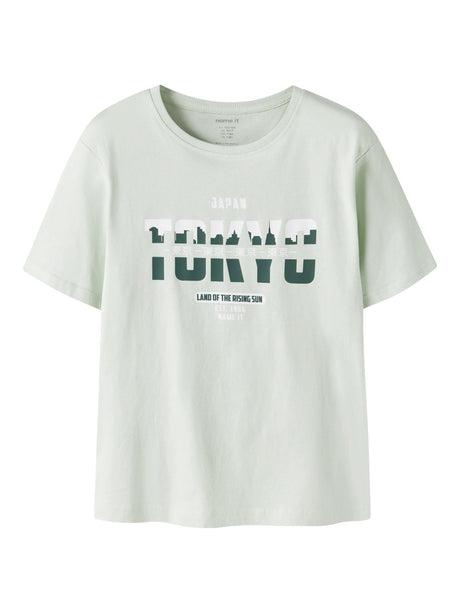 Pale Aqua Tokyo Bluse fra Name it - 13234714