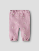 Dawn Pink FLOWER EMB Bukser fra Name it - 13237411