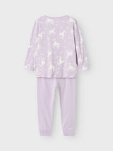 Pastel Lilac Nattøj fra Name it - 13237459