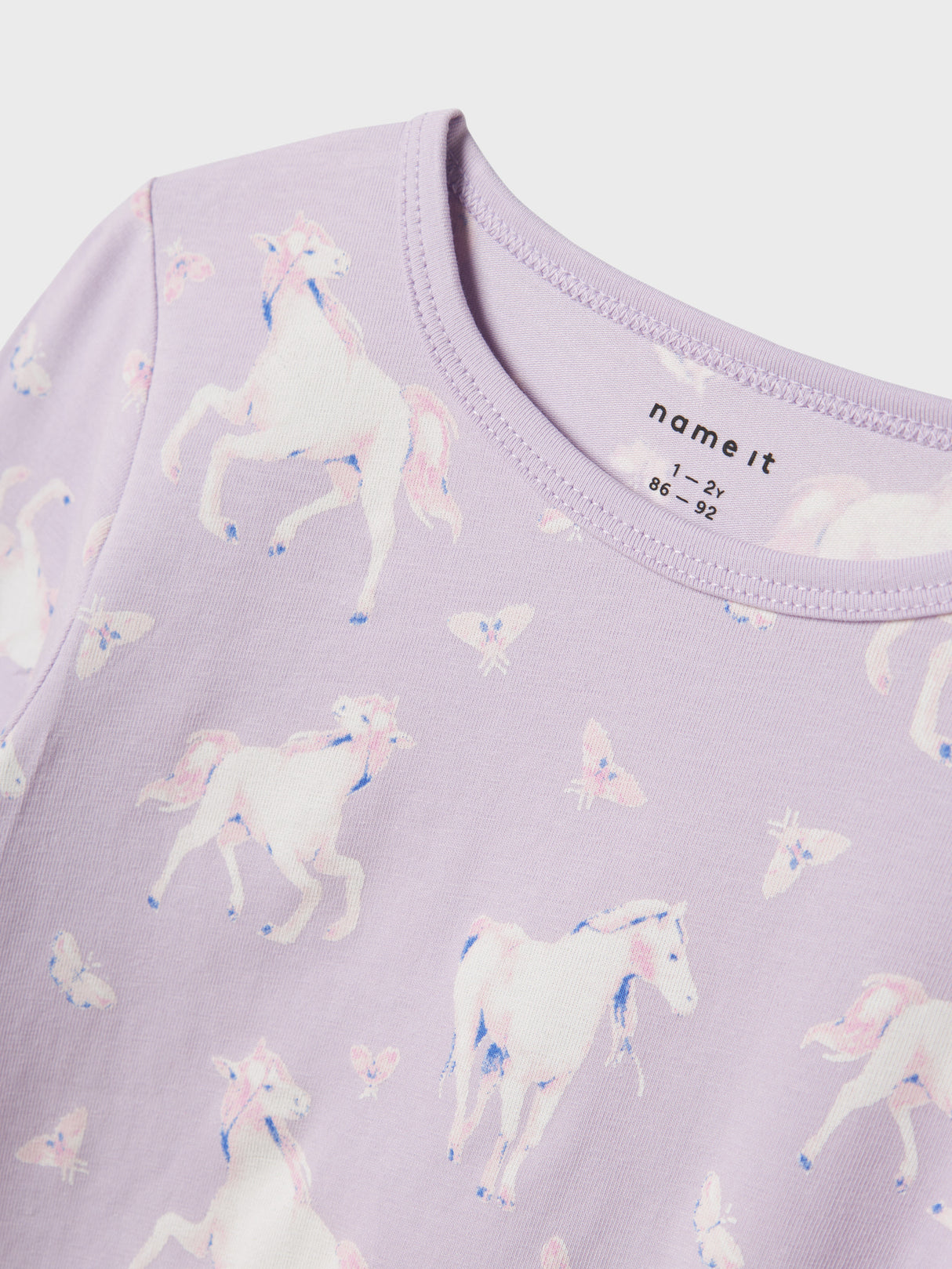 Pastel Lilac Nattøj fra Name it - 13237459