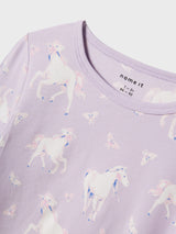 Pastel Lilac Nattøj fra Name it - 13237459