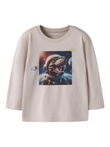 Green - Tea - Name it - Long sleeve T-shirt - Dinosaur - 13238400
