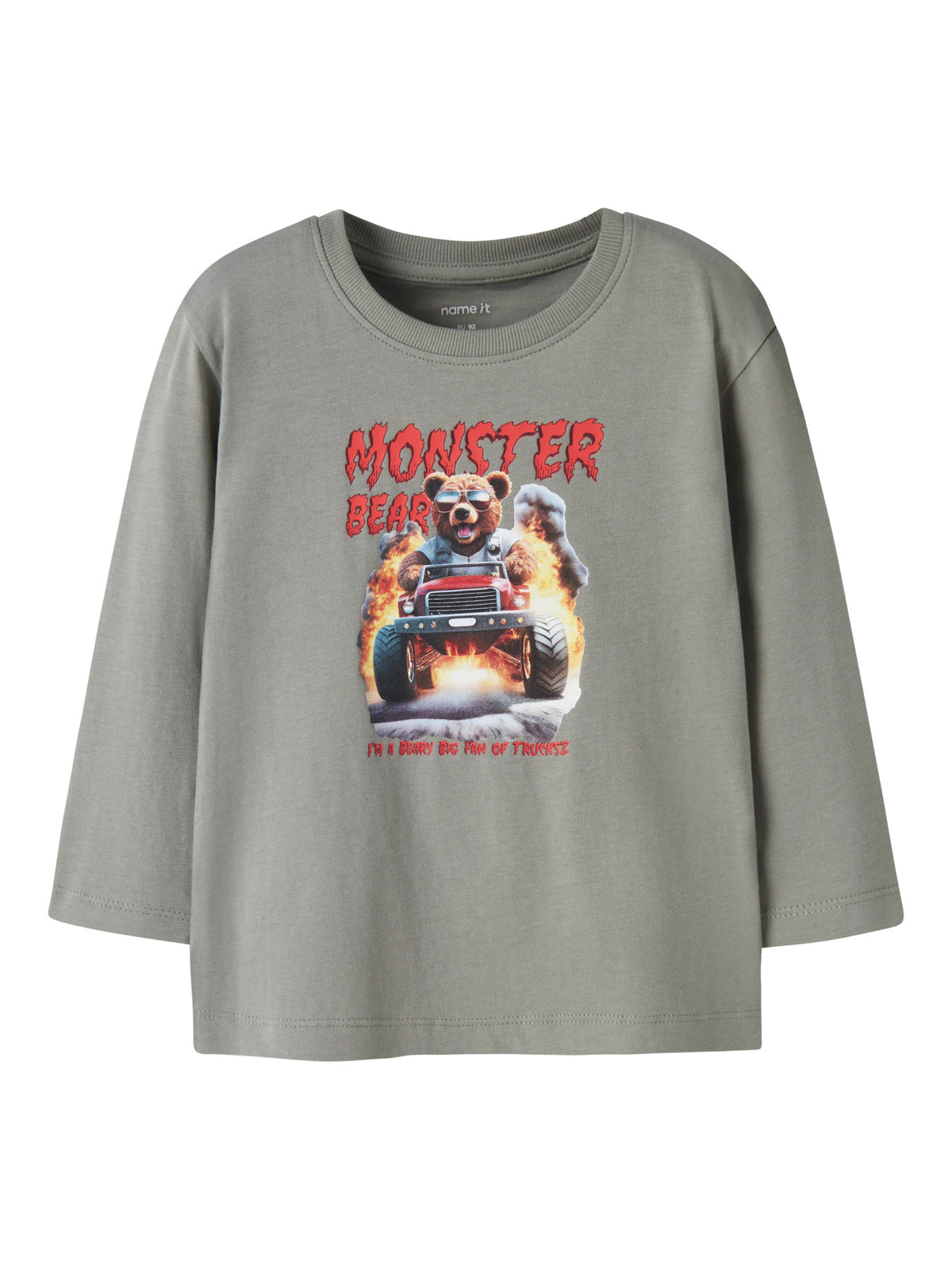 Shadow Monster bamse Name it - Langærmet T-shirt - 13238400
