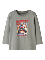 Shadow Monster bamse Name it - Langærmet T-shirt - 13238400