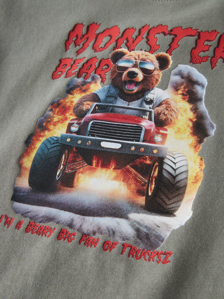 Shadow Monster bamse Name it - Langærmet T-shirt - 13238400
