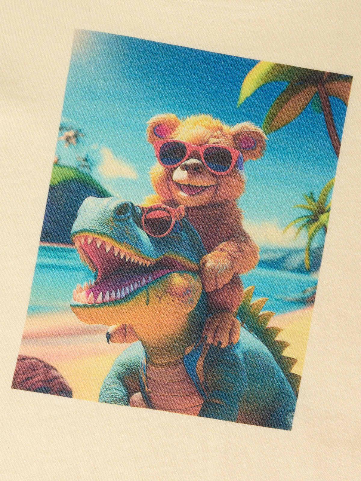 Green - Tea - Name it - Long sleeve T-shirt - Dinosaur - 13238400