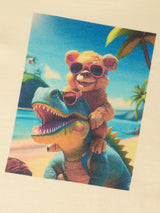 Green - Tea - Name it - Long sleeve T-shirt - Dinosaur - 13238400