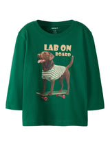 Evergreen Dog Bluse fra Name it - 13238400
