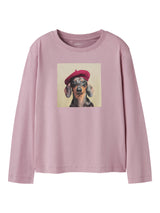 Keepsake Lilac Baret Dog Bluser fra Name it - 13238404