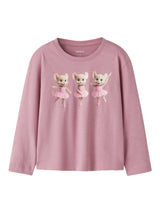 Lilas Ballerina Mice Bluse fra Name it - 13238407