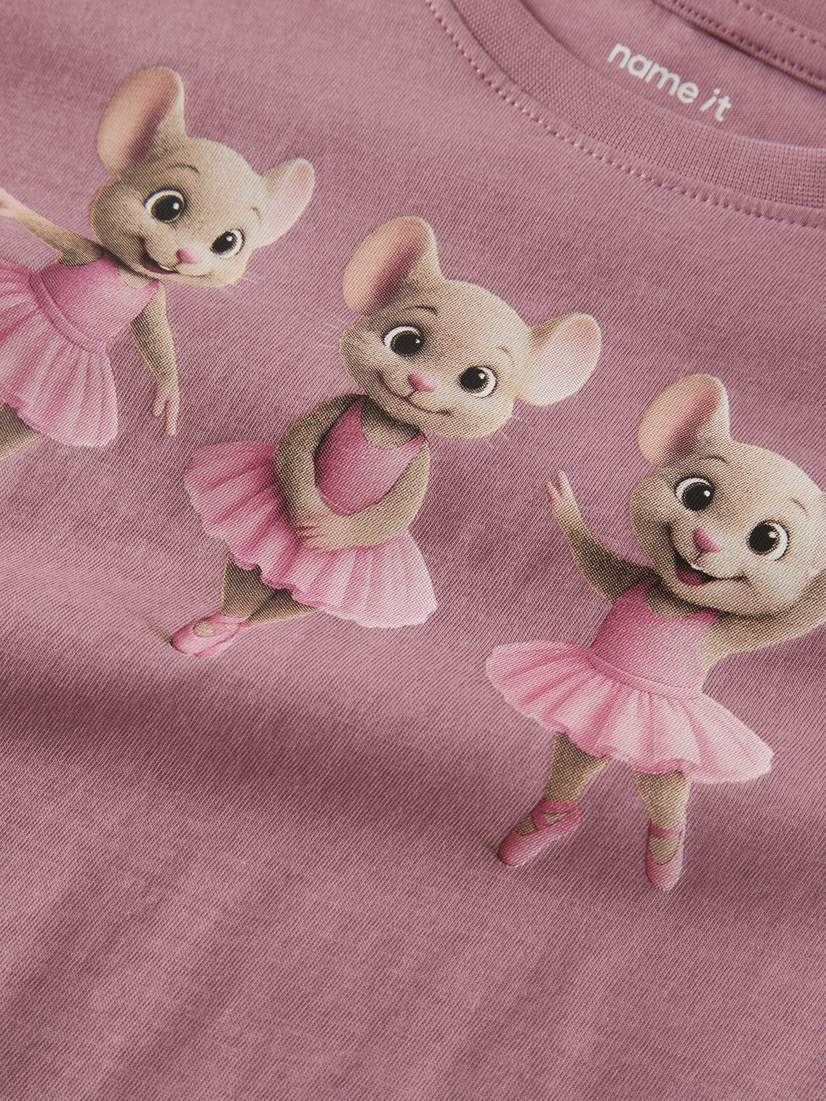 Lilas Ballerina Mice Bluse fra Name it - 13238407