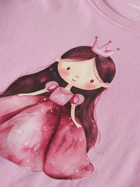 Full Blooming Pink Pink Princess Bluse fra Name it - 13238407