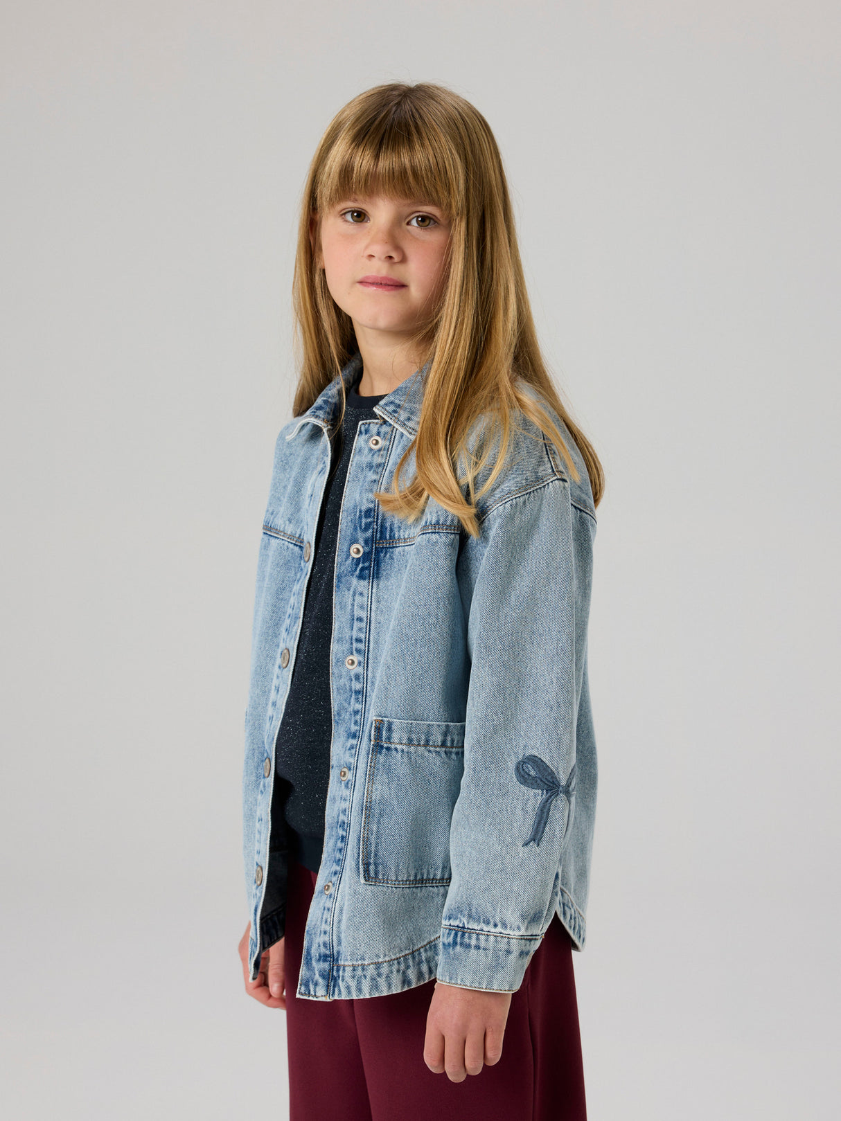 Medium Blue Denim Overtøj fra Name it - 13238909