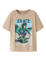 Sesame Monkey Skater Bluse fra Name it - 13239070